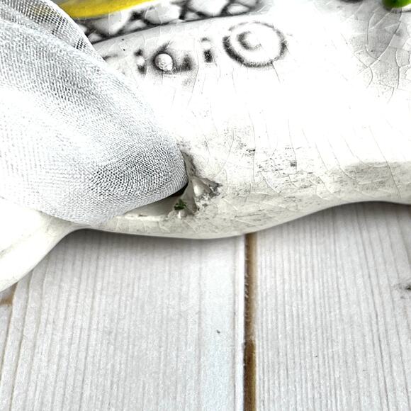 Pair GiGi VTG 70s Carousel Horse Ceramic Figurine Decor Ornament White Fairytale - Picture 7 of 10